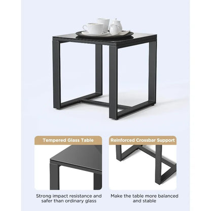 3 Pieces Patio Furniture Set