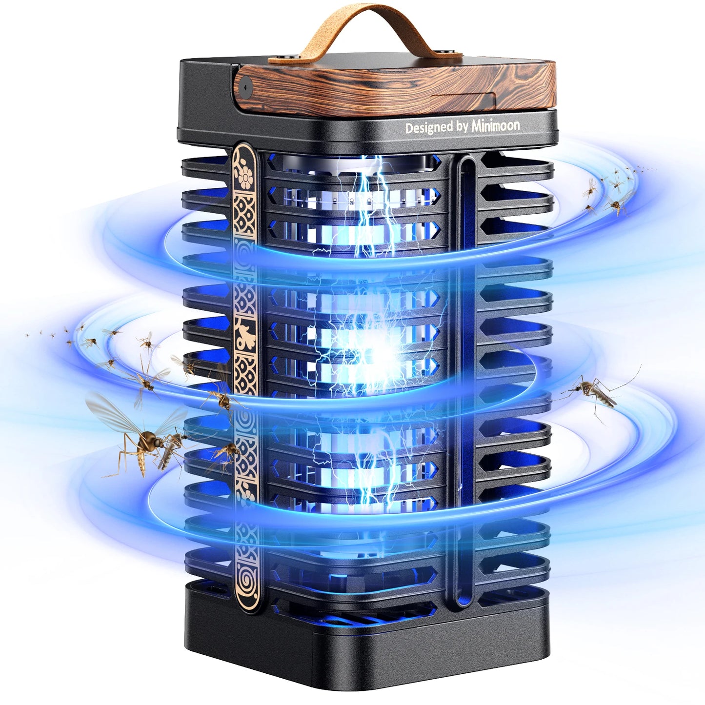 Outdoor Mosquito Zapper with Dual LED Light