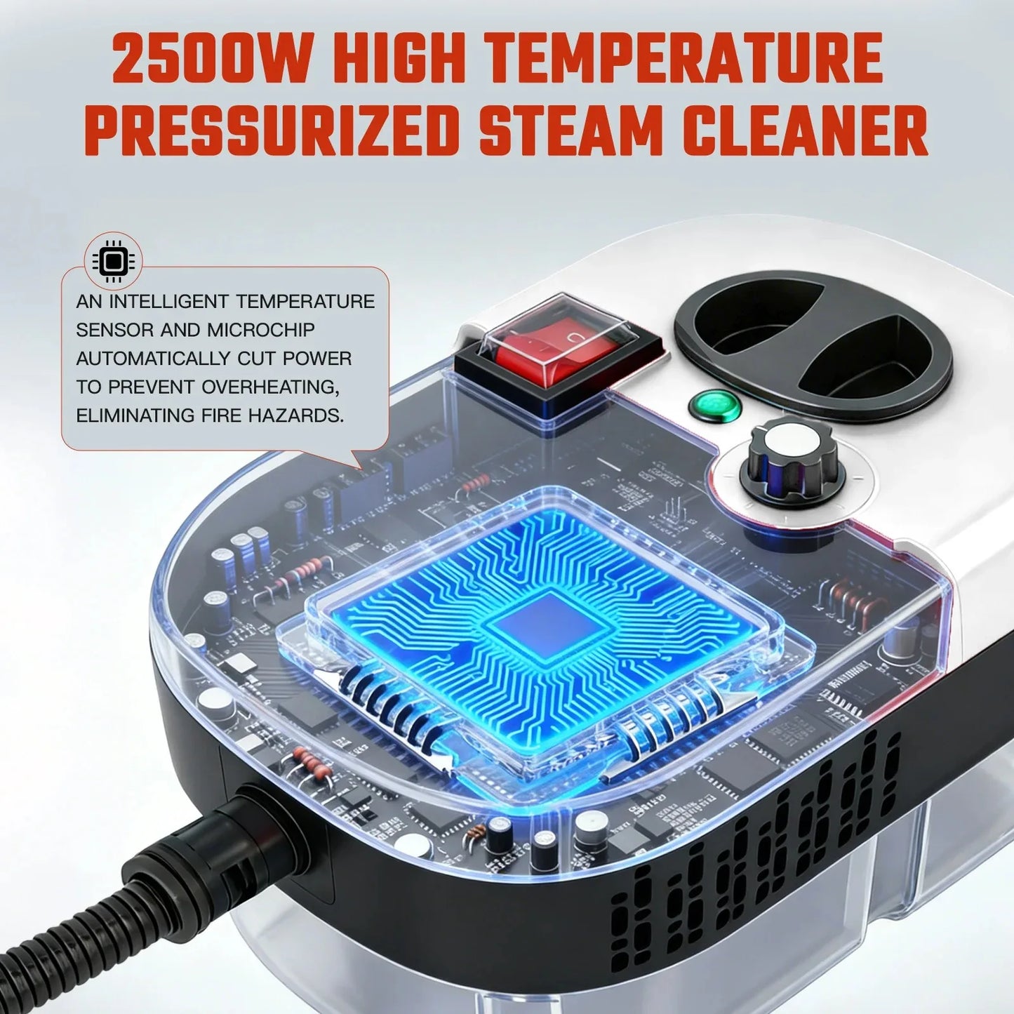 2500W High Temperature Steam Cleaner 110V