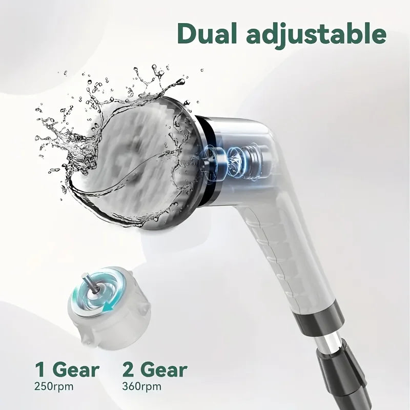 Electric Spin Scrubber – Cordless Shower Cleaner