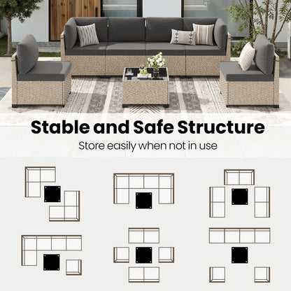 7-Piece Patio Furniture Set