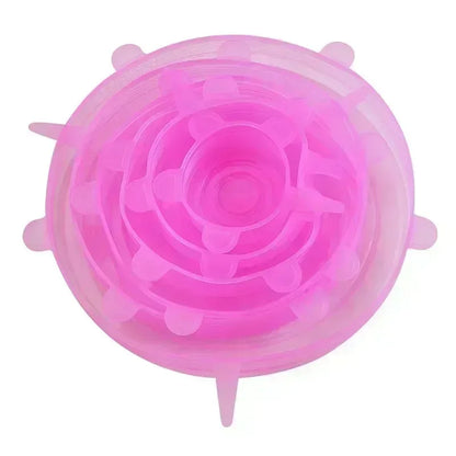 Elastic Silicone Covers for Food Storage