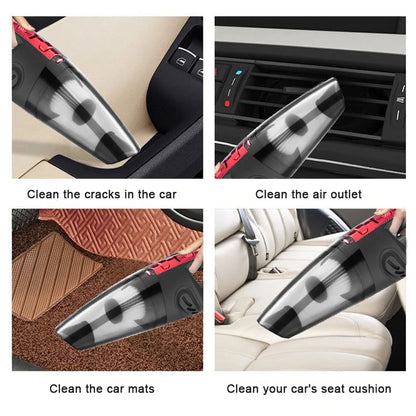 Portable wireless vacuum cleaner