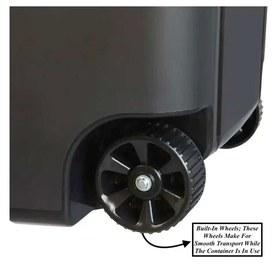 45 Gallon Heavy Duty Plastic Garbage Can