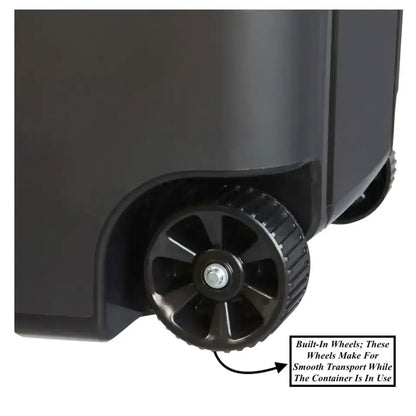 45 Gallon Heavy Duty Plastic Garbage Can