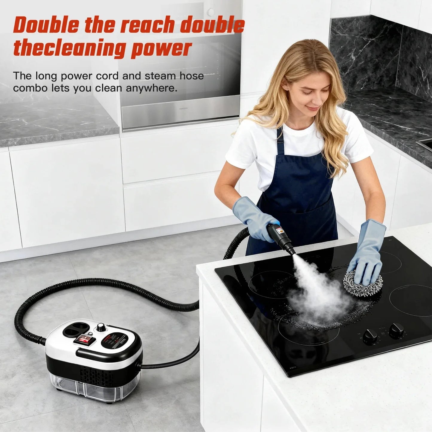 2500W High Temperature Steam Cleaner 110V