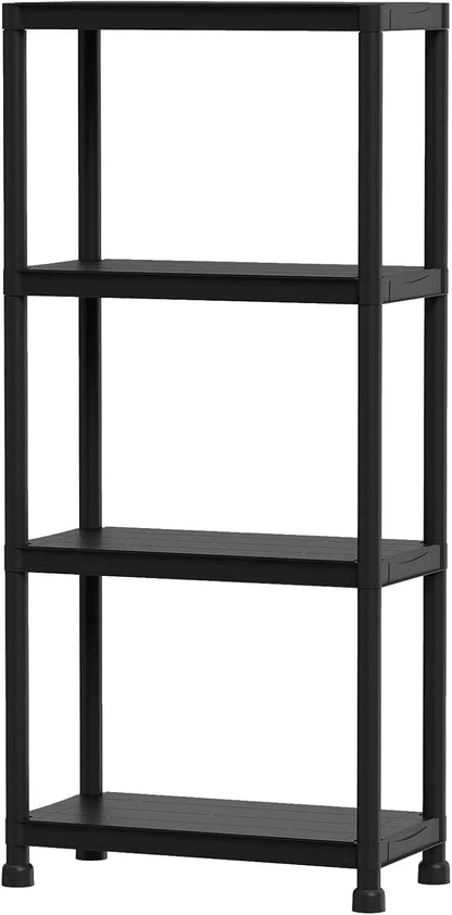 3/4/5-Tier Heavy-Duty Plastic Storage Shelves