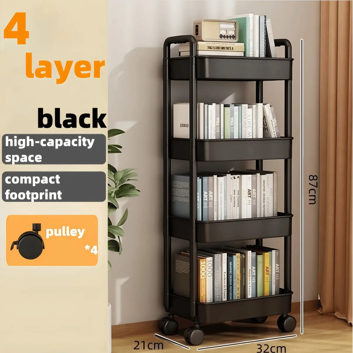 Heavy Duty Rolling Storage Cart