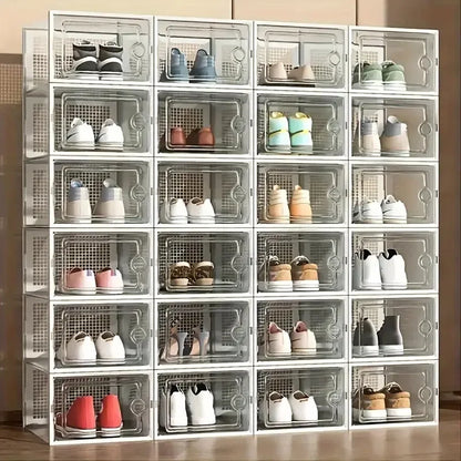 Large Stackable Plastic Shoe Storage