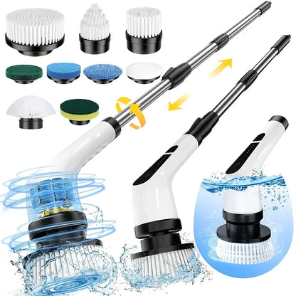 9-in-1 Electric Rotating Cleaning Brush