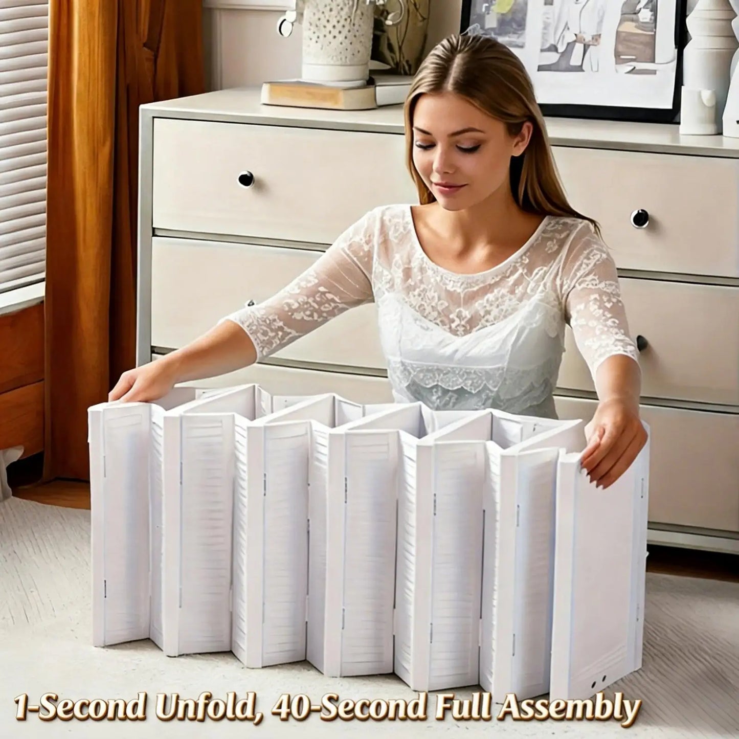 Foldable  Shoe Storage Organizer