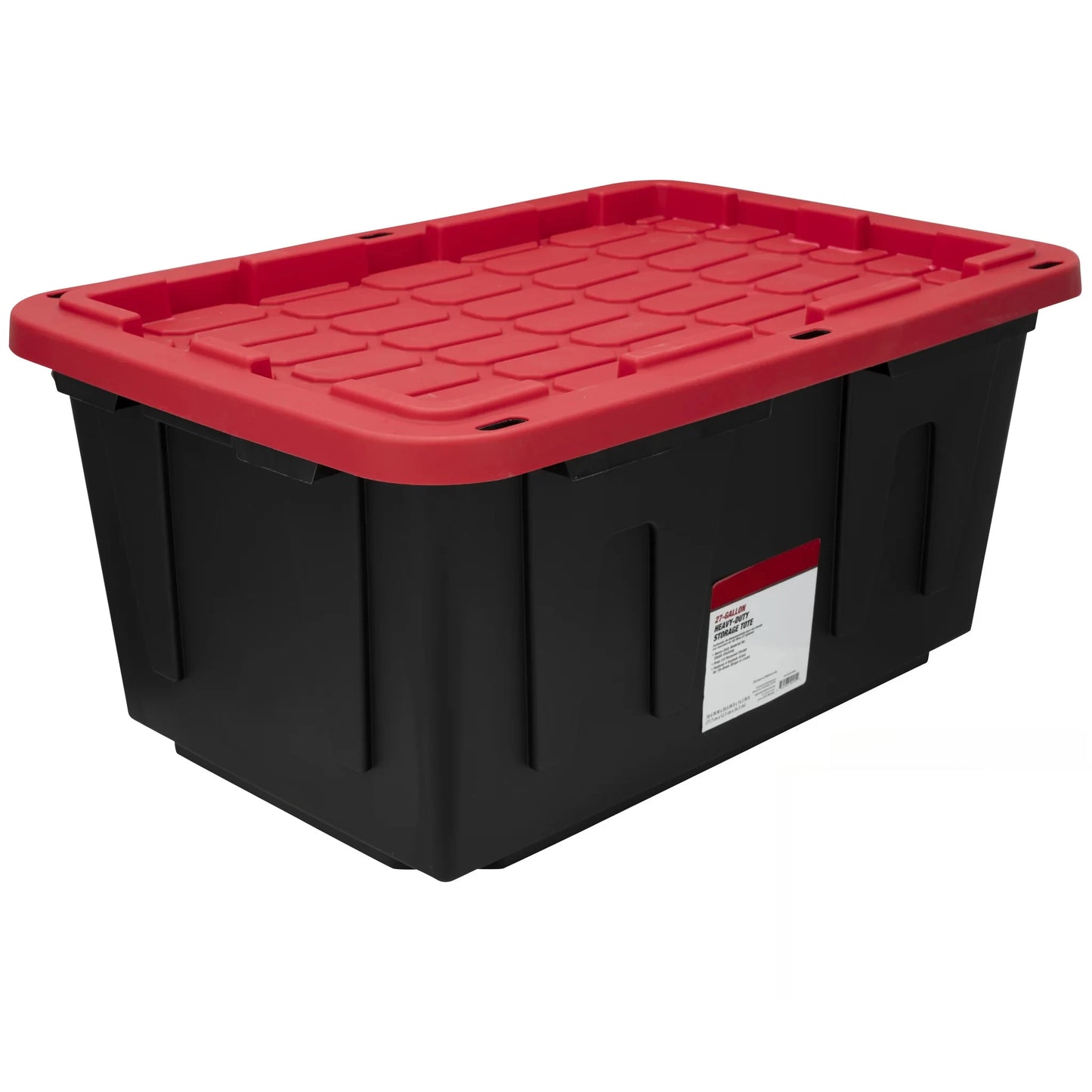 (Pack of 4) 27 Gallon Large Storage Bin with Lid