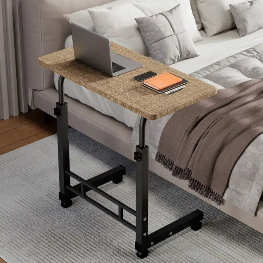 Selectable Mobile Height-Adjustable Computer Desk