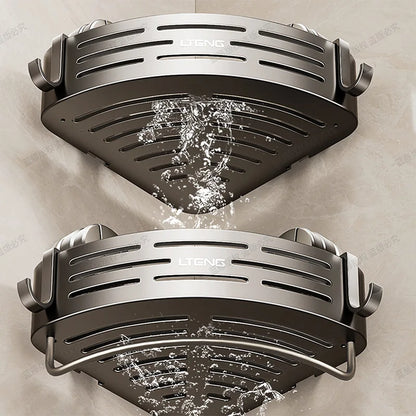 Shower Wall Storage Basket, Suction Mount