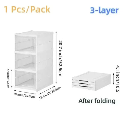 Foldable  Shoe Storage Organizer