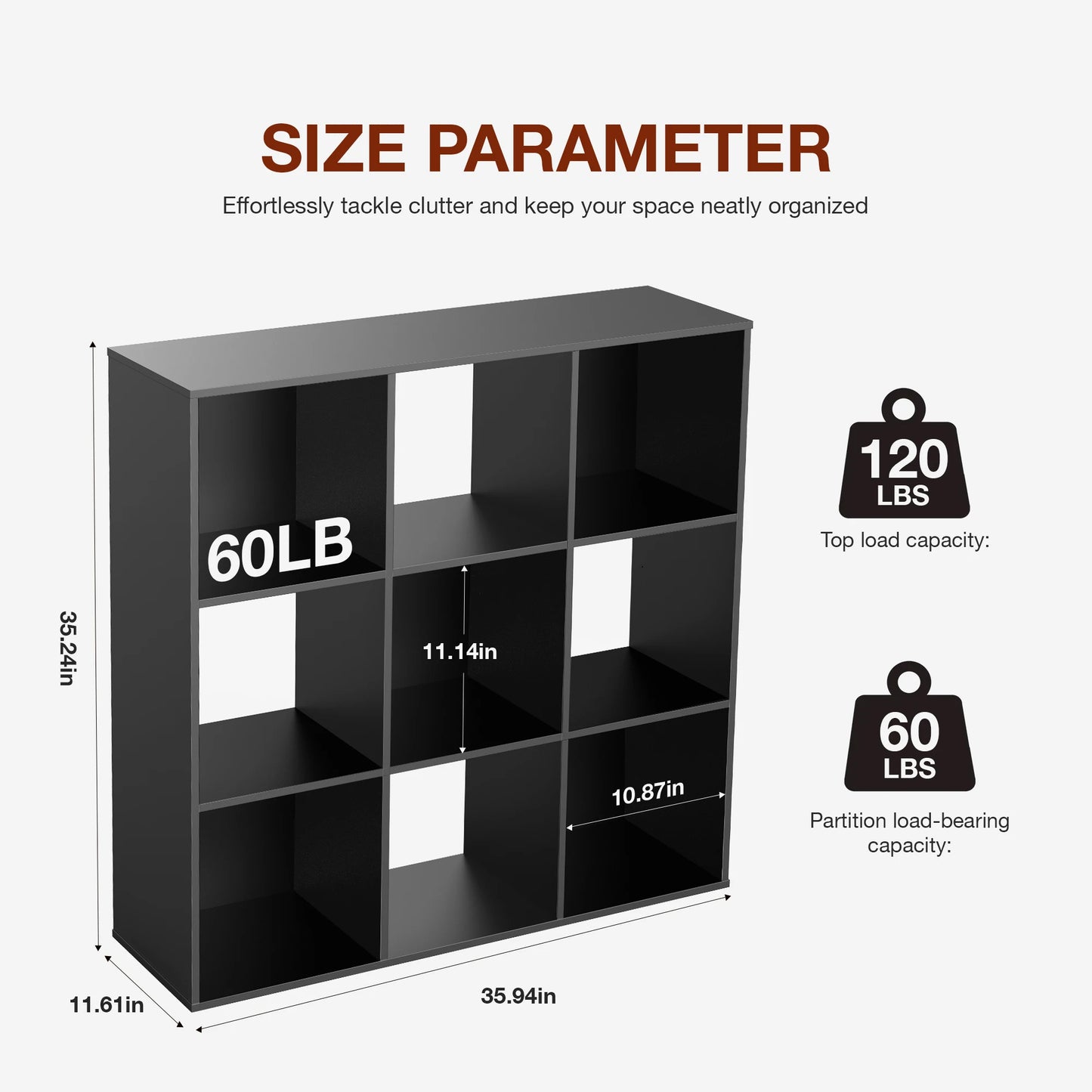 9 Cube Storage Organizer