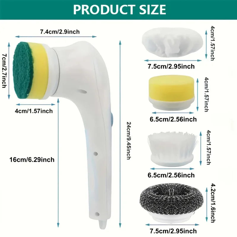Effortless Electric Grease Scrubber