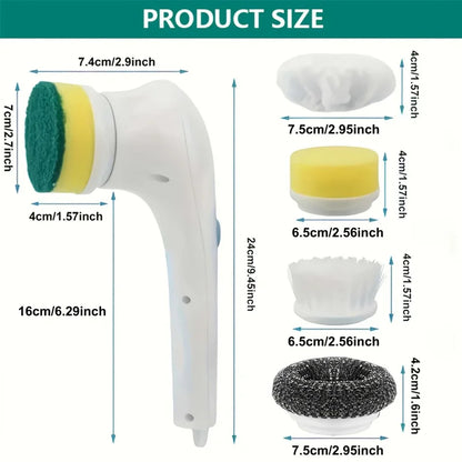 Effortless Electric Grease Scrubber