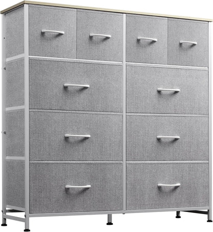 10-Drawer Fabric Dresser