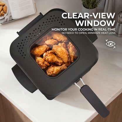 1.5L Electric Deep Fryer with Temp Control