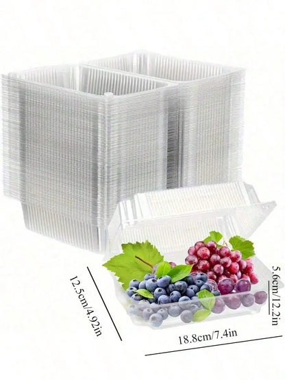 50 Pcs  Clear Plastic Boxes