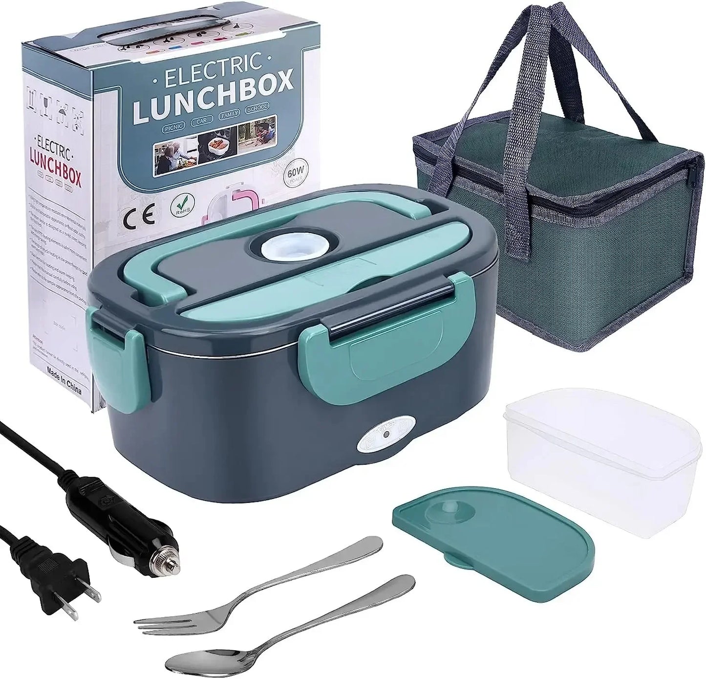 1.5 Liters, 60 Watts, Electric Lunch Box