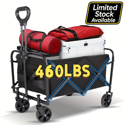Foldable Trolley All Terrain Pet Cart