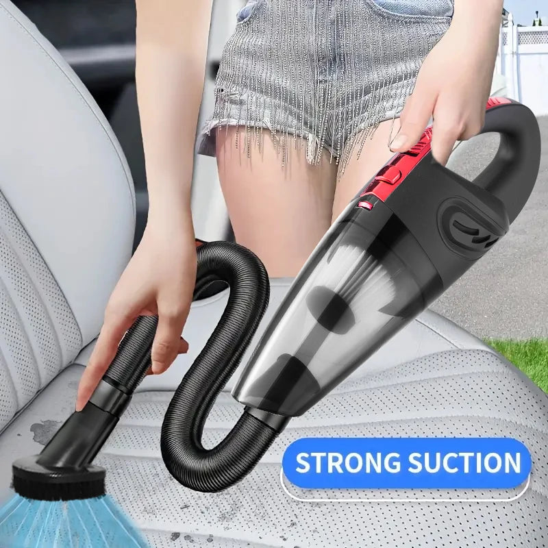 Portable wireless vacuum cleaner